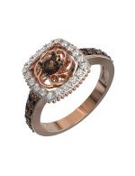 Кольцо из золота c бриллиантами