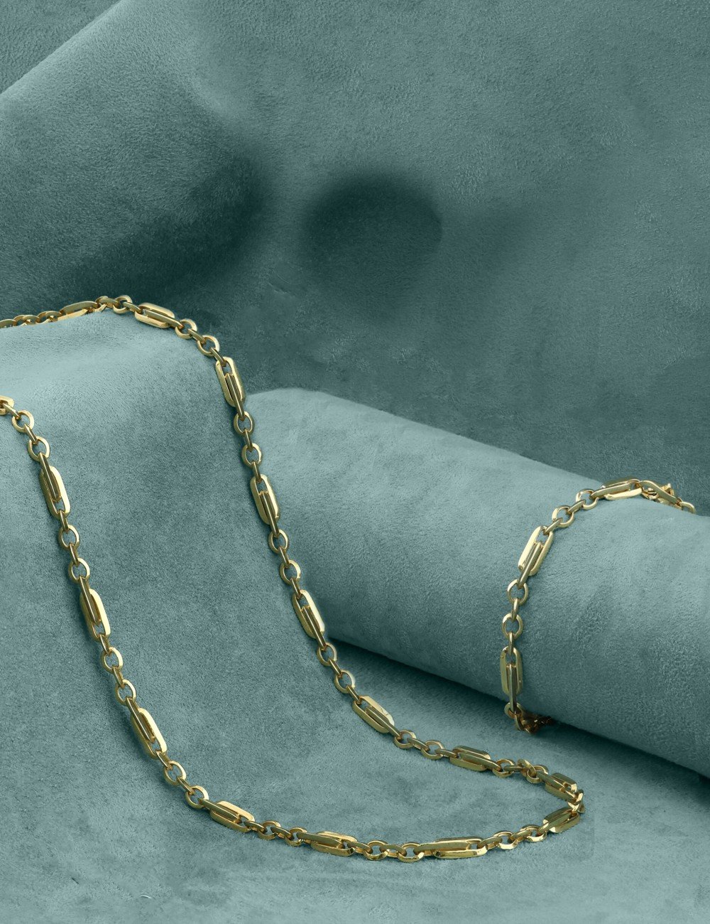 Цепь из лимонного золота