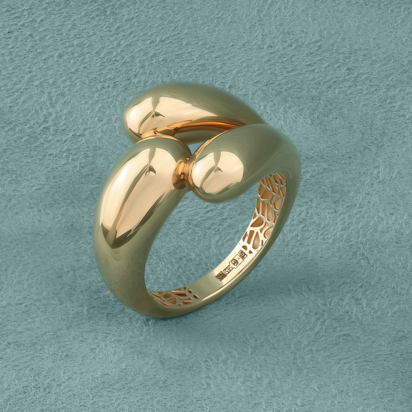 Кольцо из красного золота 585 пробы