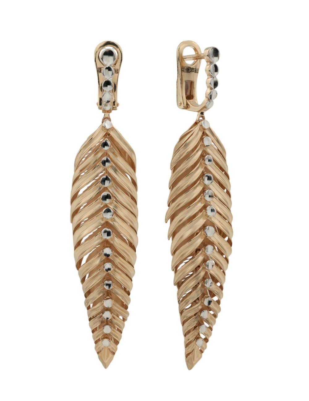 Серьги из золота