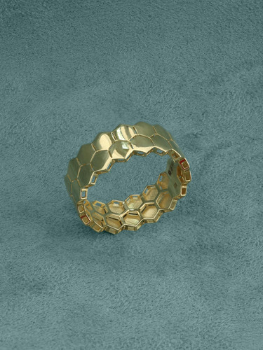 Кольцо из лимонного золота 585 пробы