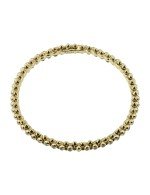 Браслет из лимонного золота c бриллиантами