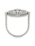 Кольцо из белого золота c бриллиантами