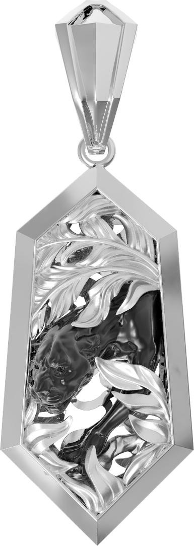 Подвеска из белого золота 585 пробы