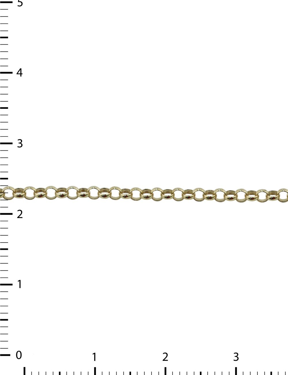 Цепь из лимонного золота