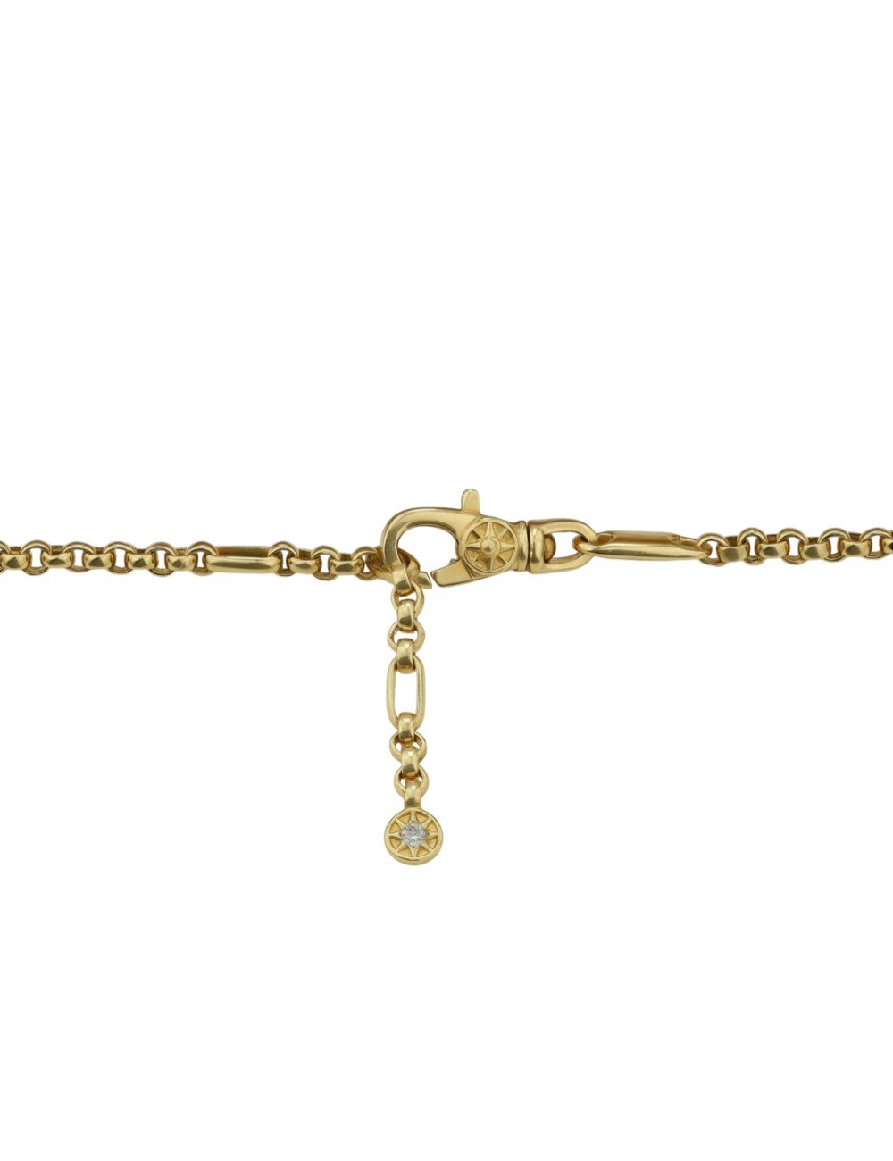 Браслет из лимонного золота c бриллиантами, ониксом и перламутром