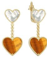Серьги из лимонного золота 585 пробы