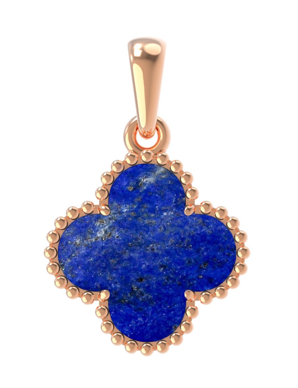 Подвеска из золота c лазуритом