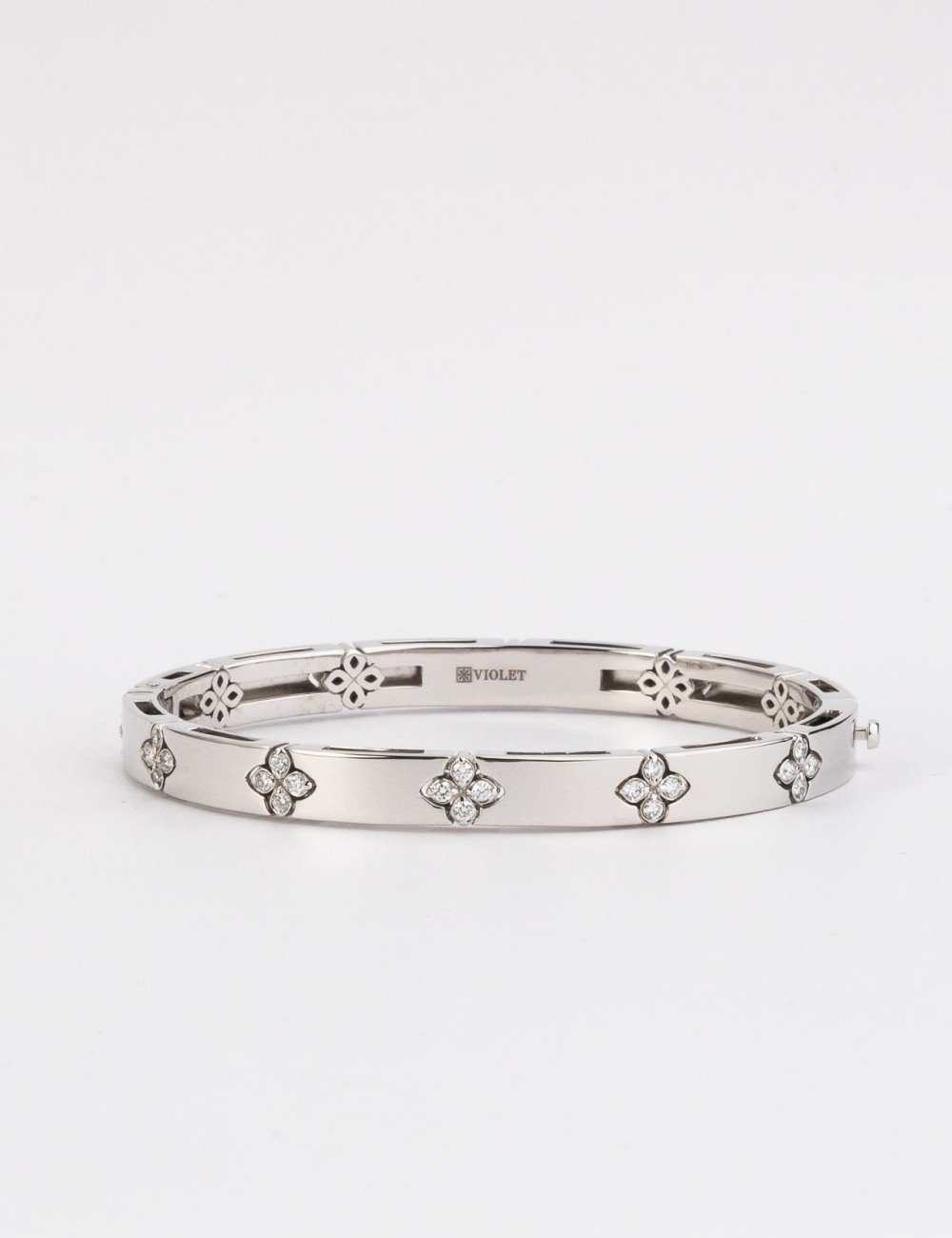 Браслет из белого золота c бриллиантами