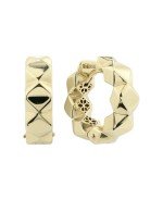 Серьги из лимонного золота