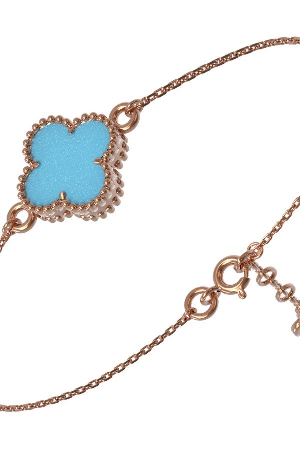 Браслет из золота c бирюзой