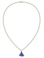 Колье из золота c лазуритом