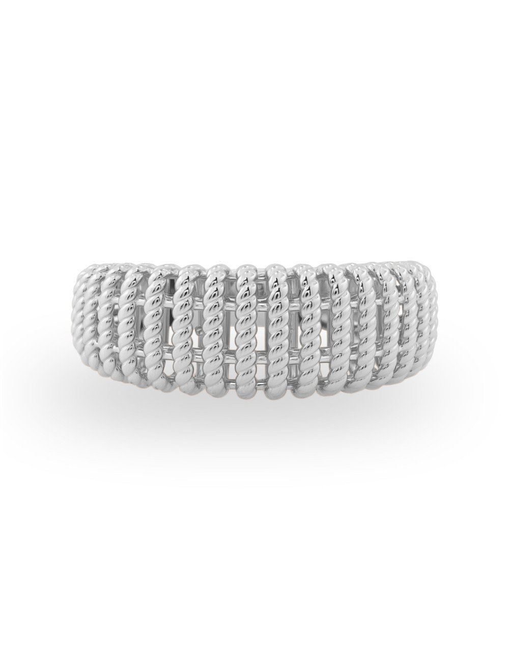 Кольцо из белого золота