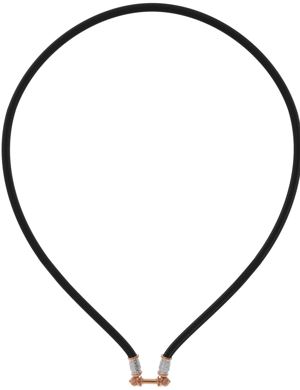 Шнурок шёлковый из золота c шёлковым шнурком