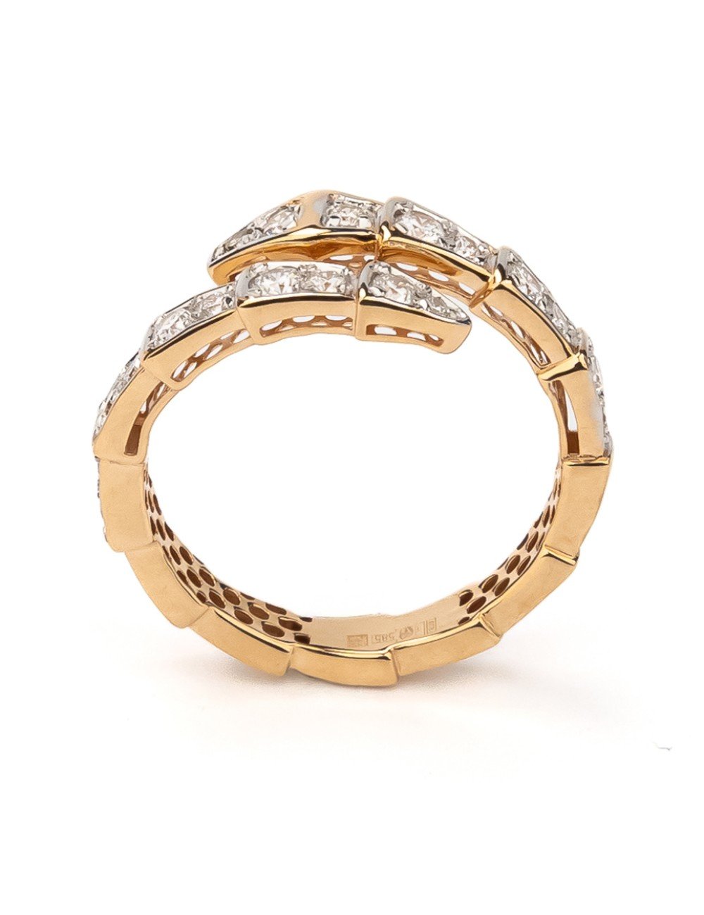 Кольцо из золота c бриллиантами