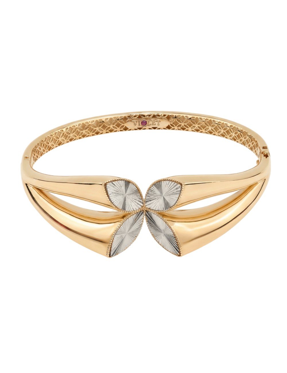 Браслет из золота c рубином