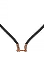 Шнурок шёлковый из золота c шёлковым шнурком