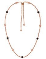 Колье из золота c ониксом