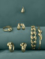 Серьги из лимонного золота