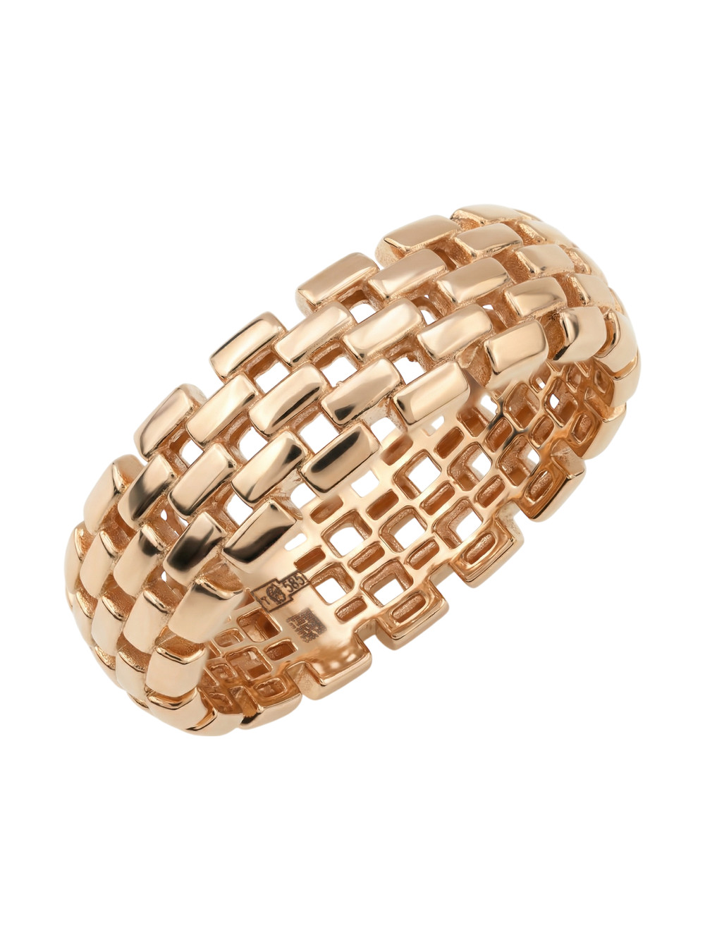 Кольцо из красного золота 585 пробы