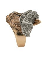 Кольцо из золота c эмалью