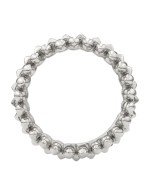 Кольцо из белого золота