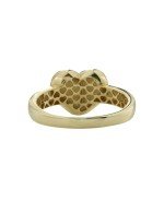 Кольцо из лимонного золота