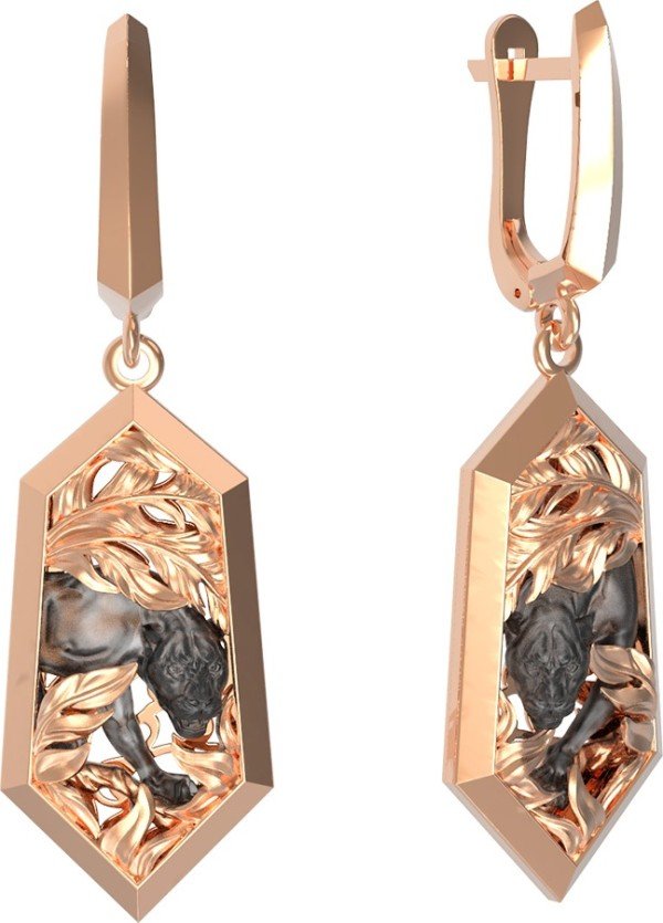 Серьги из золота