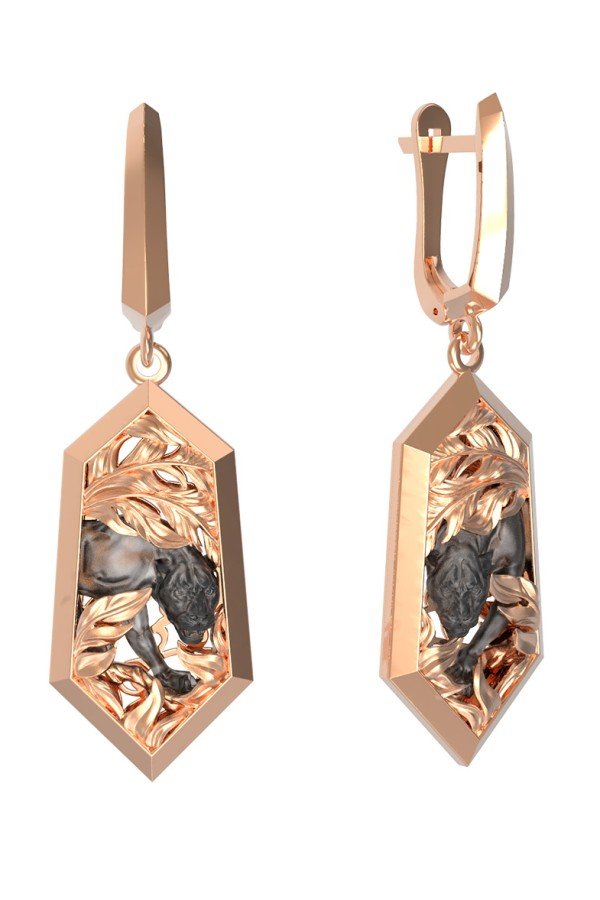 Серьги из золота