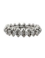 Кольцо из белого золота c бриллиантами