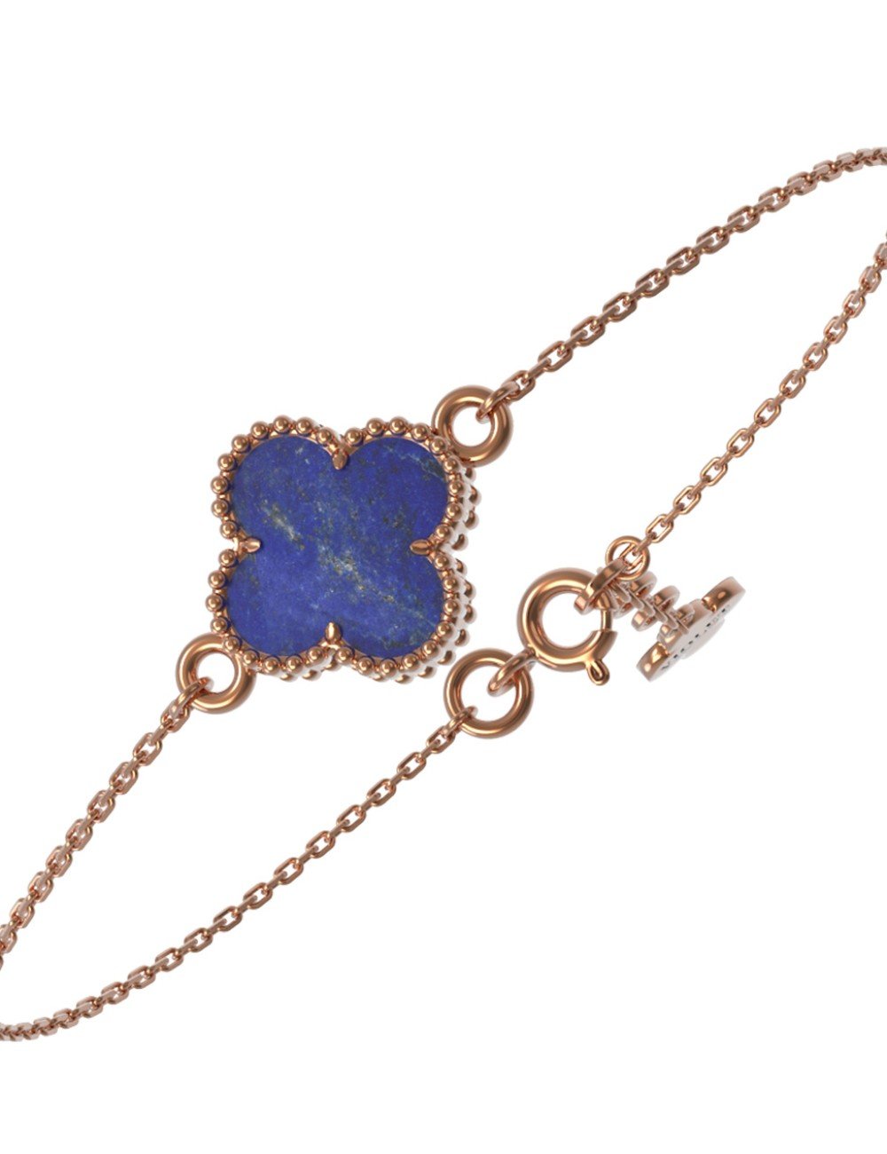 Браслет из золота c лазуритом