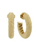 Серьги из лимонного золота