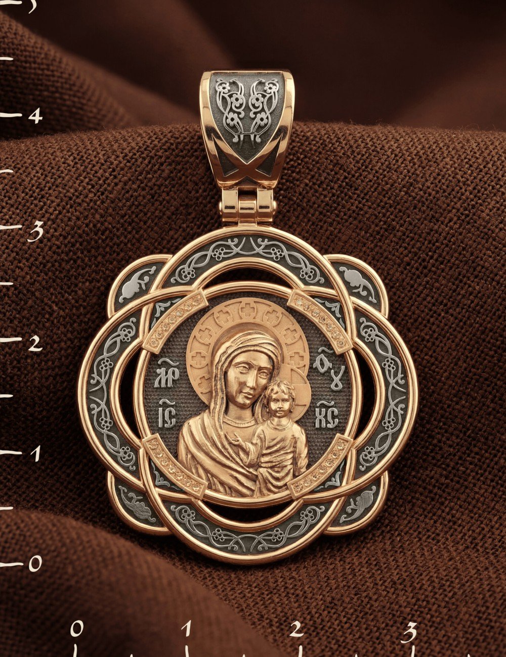 Образок из золота