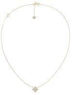 Колье из лимонного золота c бриллиантами