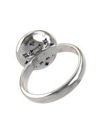 Кольцо из белого золота c бриллиантами