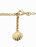 Колье из лимонного золота