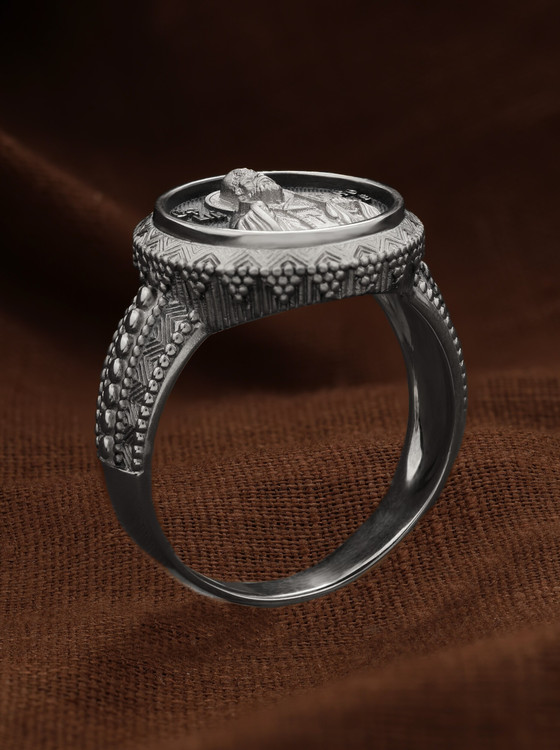 Кольцо из белого золота 585 пробы