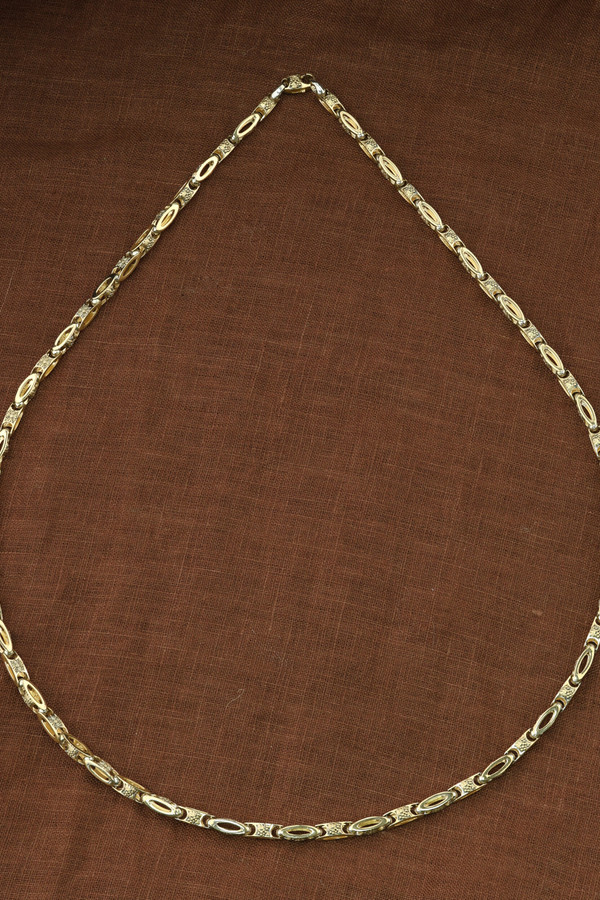 Цепь из лимонного золота 585 пробы