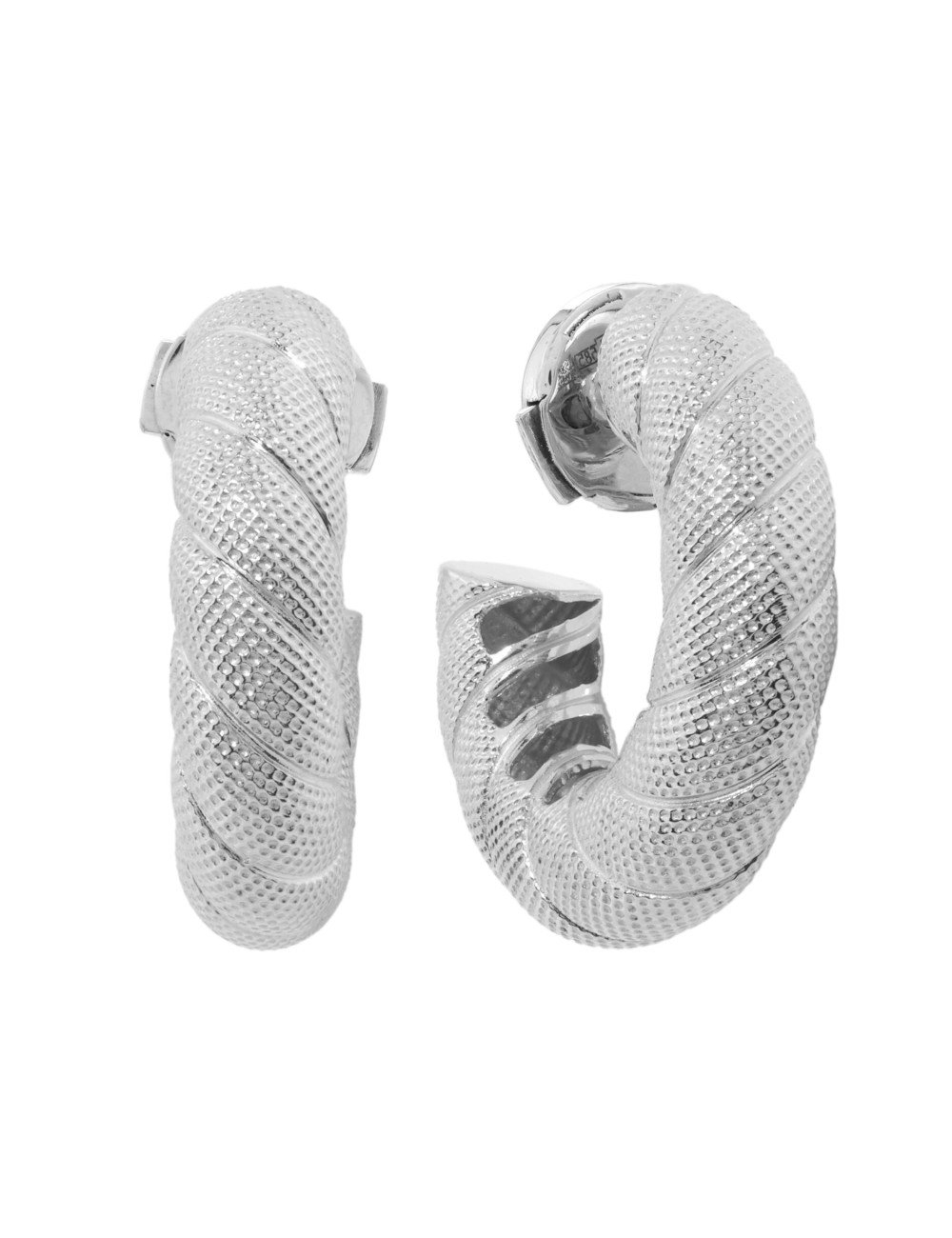 Серьги из белого золота