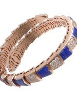 Браслет из золота c бриллиантами и лазуритом