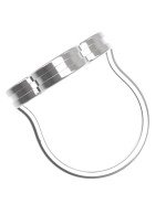 Кольцо из белого золота c перламутром