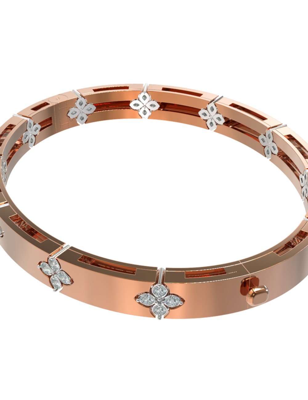 Браслет из золота c бриллиантами