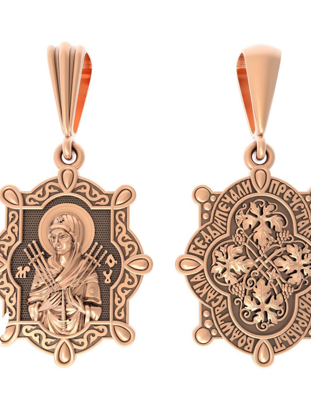 Образок из золота