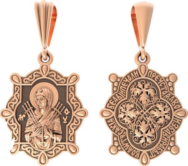 Образок из золота