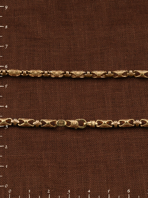 Цепь из красного золота 585 пробы