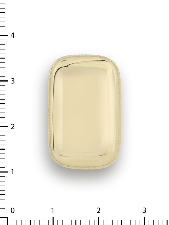 Подвеска из лимонного золота 585 пробы