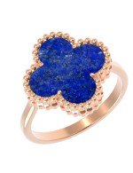 Кольцо из золота c лазуритом