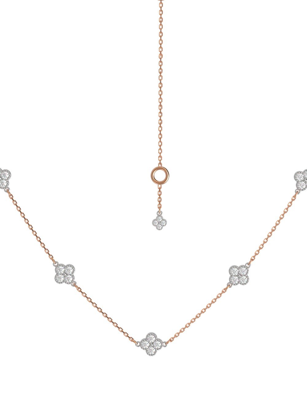 Колье из золота c бриллиантами