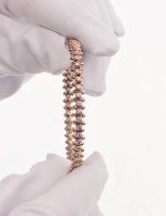 Браслет из розового золота c бриллиантами