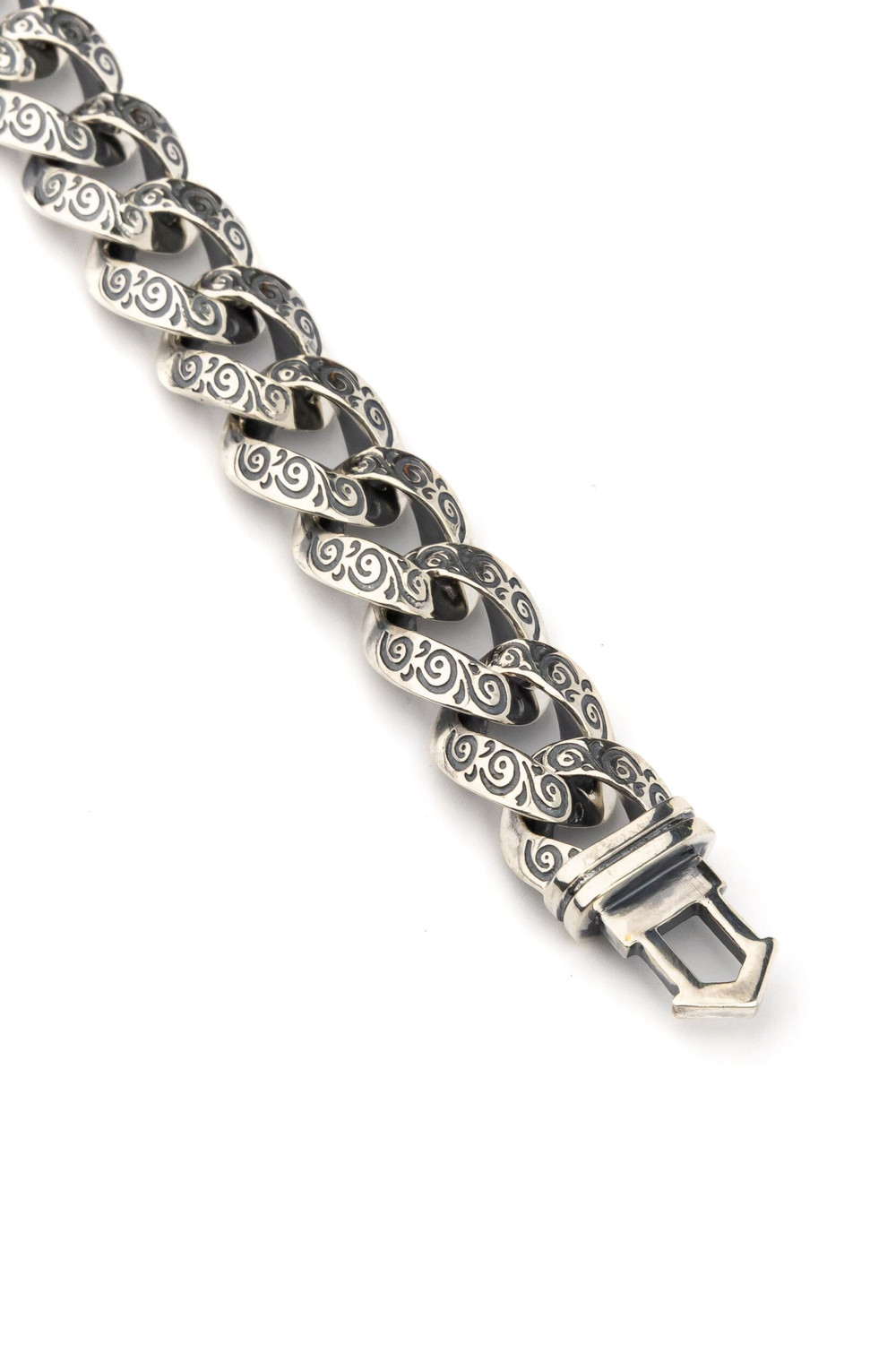 Браслет из серебра 925 пробы и золота 750 пробы c бриллиантами и рубином